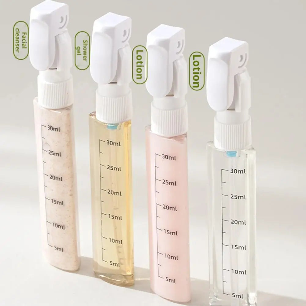 Dispenser Viaggio 4-in-1 (4×30ml) – Anti-Perdita