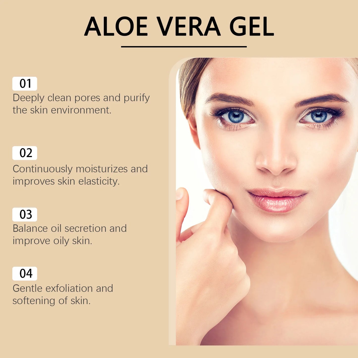Gel Aloe Vera Lenitivo – Idratazione Profonda & Comfort per Pelle Sensibile (Viso) | Lido Nova