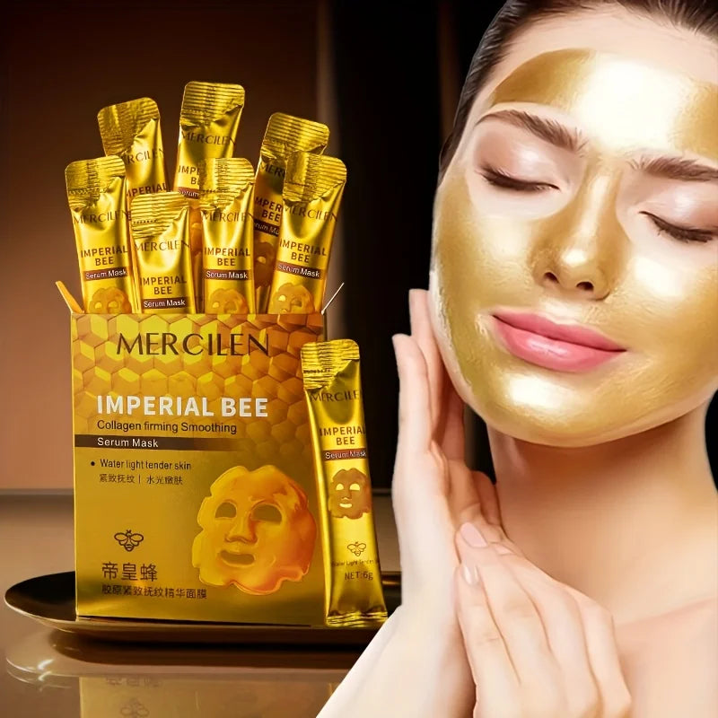 Maschera Viso Peel-Off Bee 10pz – Idratazione & Glow Estate 2026 – Lido Nova