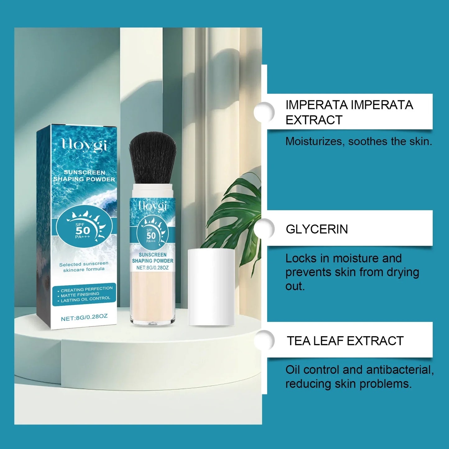 Polvere Solare SPF50 Traslucida – Effetto Matte & Setting Makeup | Lido Nova