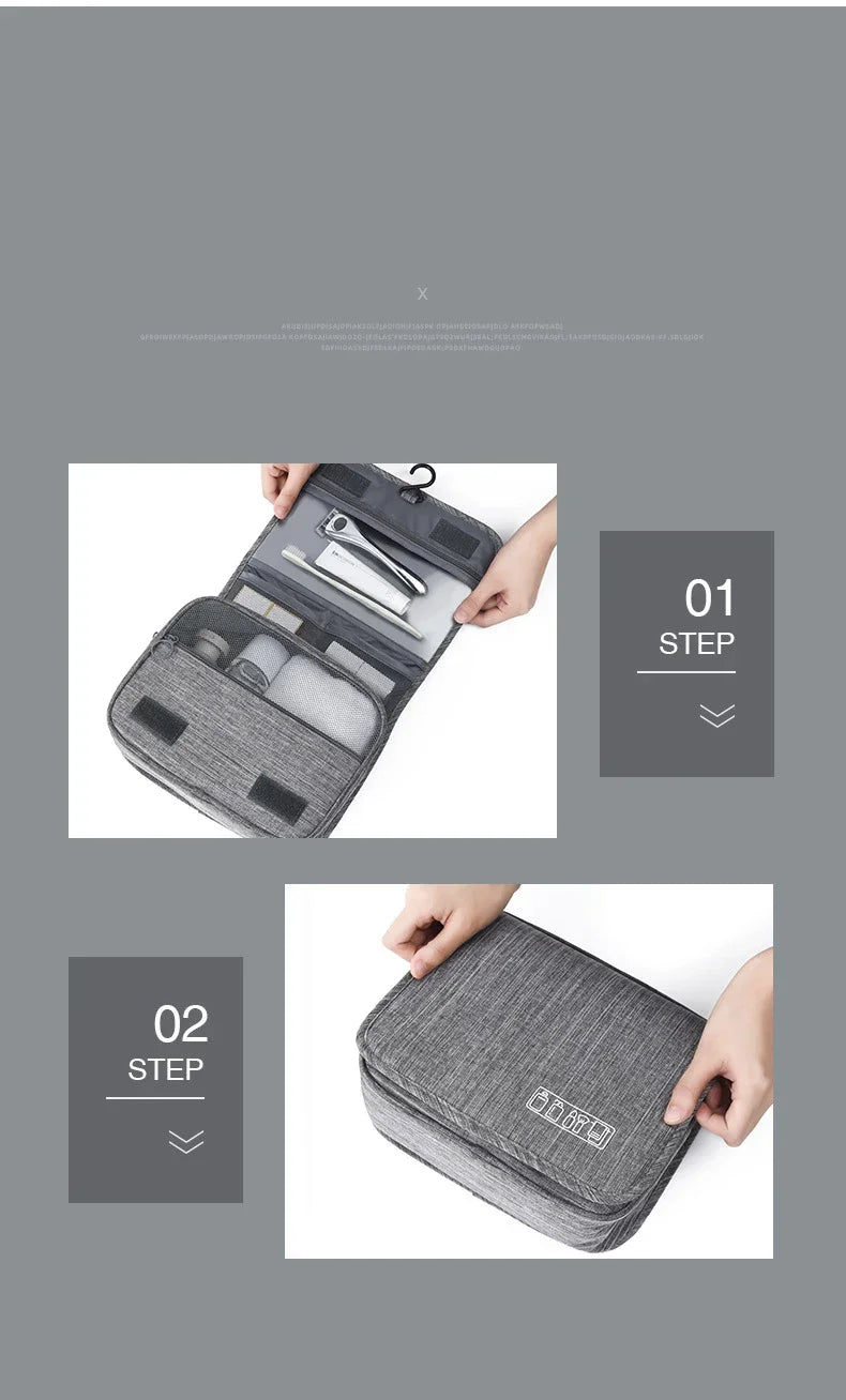 LidoNova Beauty Case Appendibile Impermeabile Salva-Spazio 1 pz