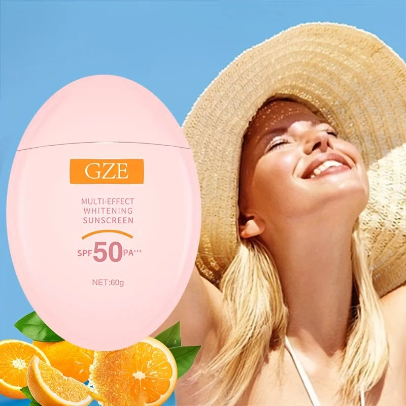Crema Solare Minerale SPF50 – Protezione UVA/UVB Viso & Collo | Lido Nova