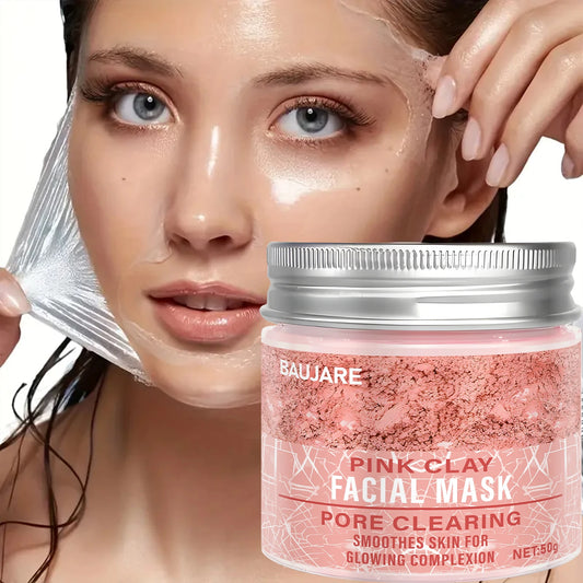 Maschera Viso Pink Clay 50g – Pori & Pelle Liscia Glow Estate 2026 – Lido Nova