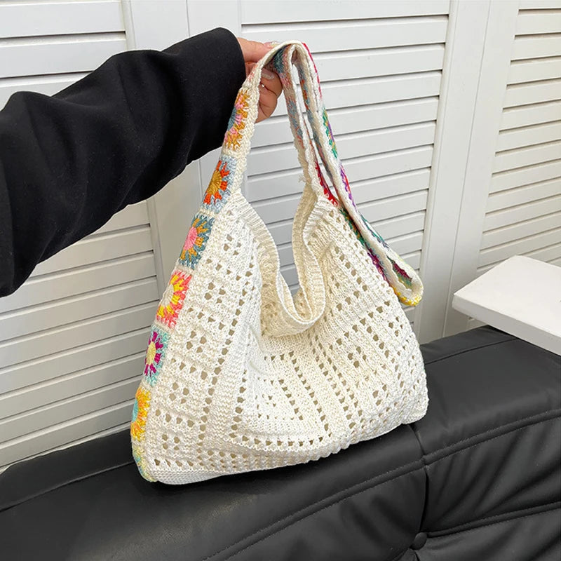 Borsa Tote in Maglia Intrecciata – Cute & Resistente Donna Estate 2026