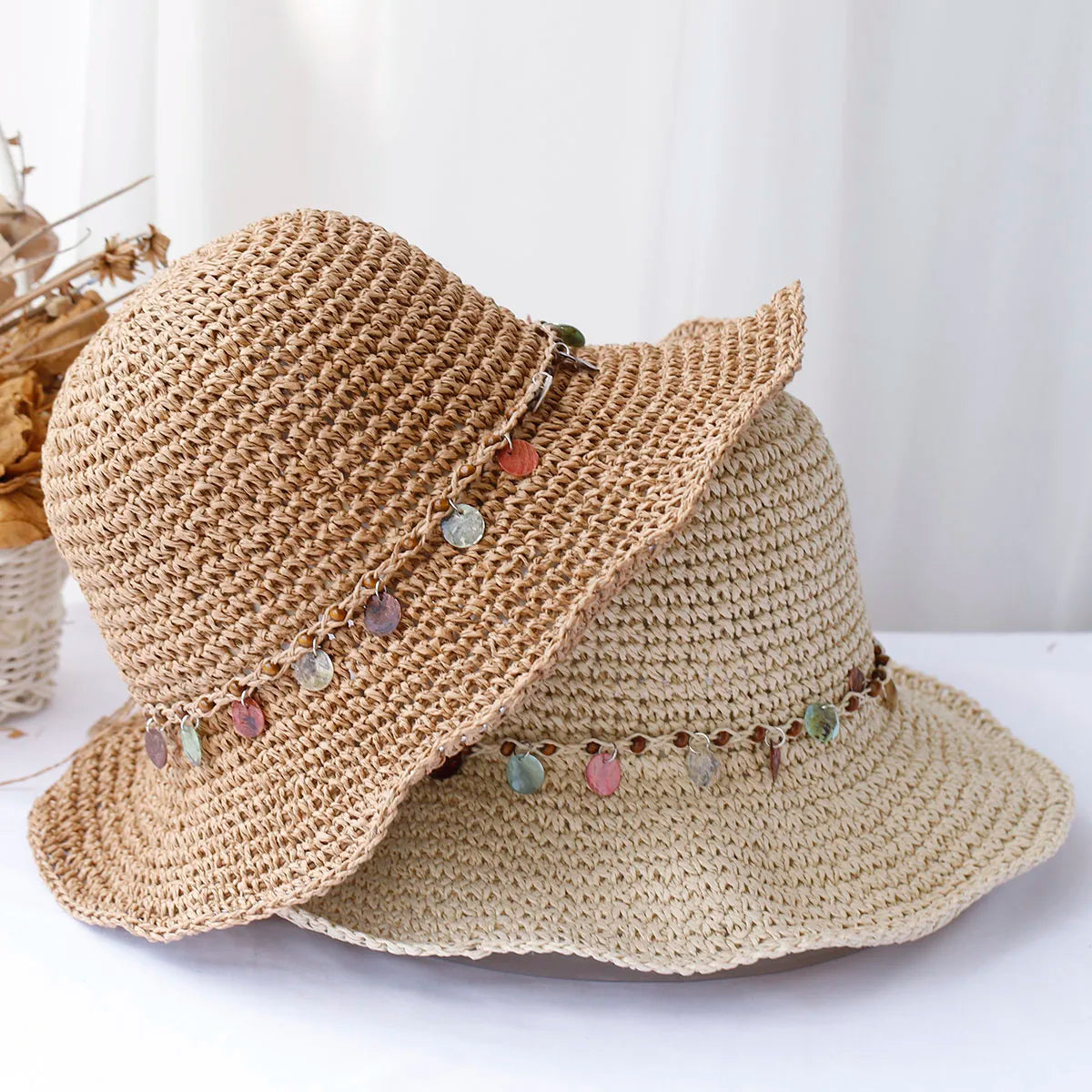 Bucket Hat Crochet Multicolore – Handmade Donna Estate 2026