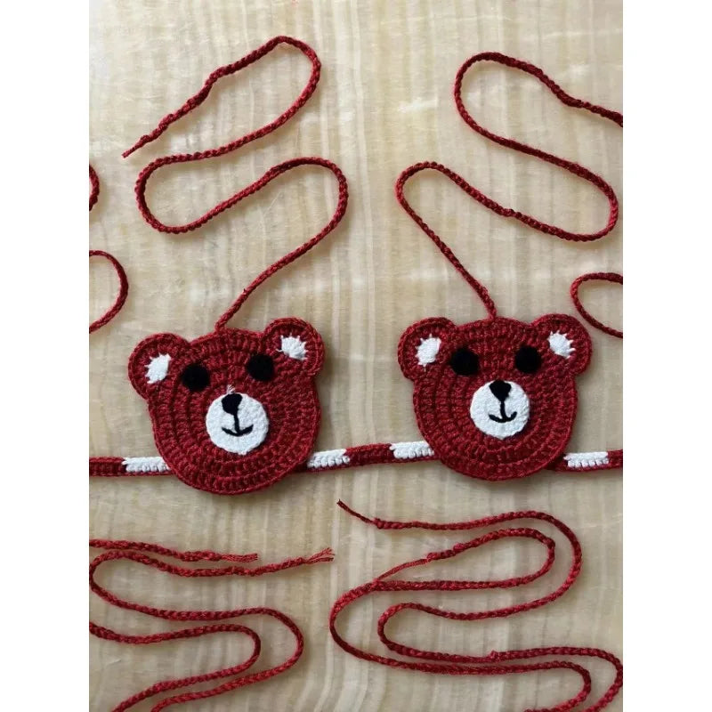 Micro Bikini Donna 2026 in Crochet Kawaii con Slip Thong Sexy da Mare - Lido nova 