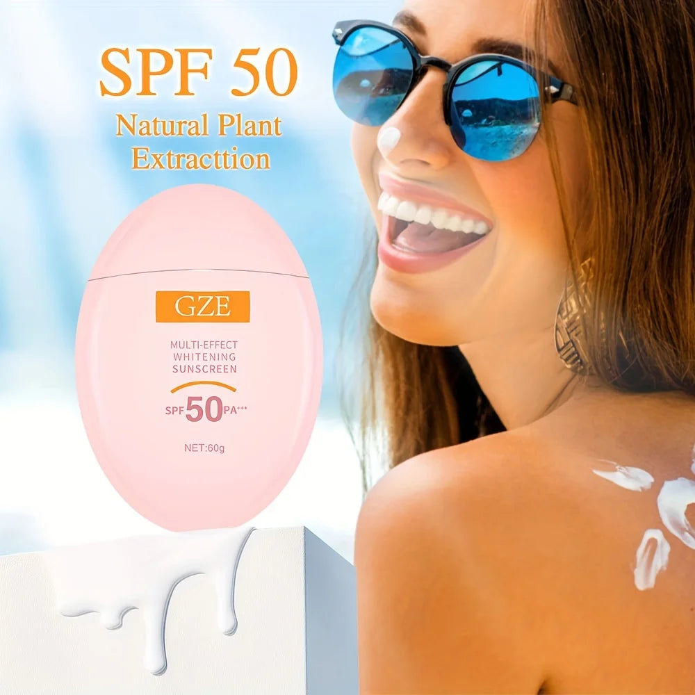 Crema Solare Minerale SPF50 – Protezione UVA/UVB Viso & Collo | Lido Nova