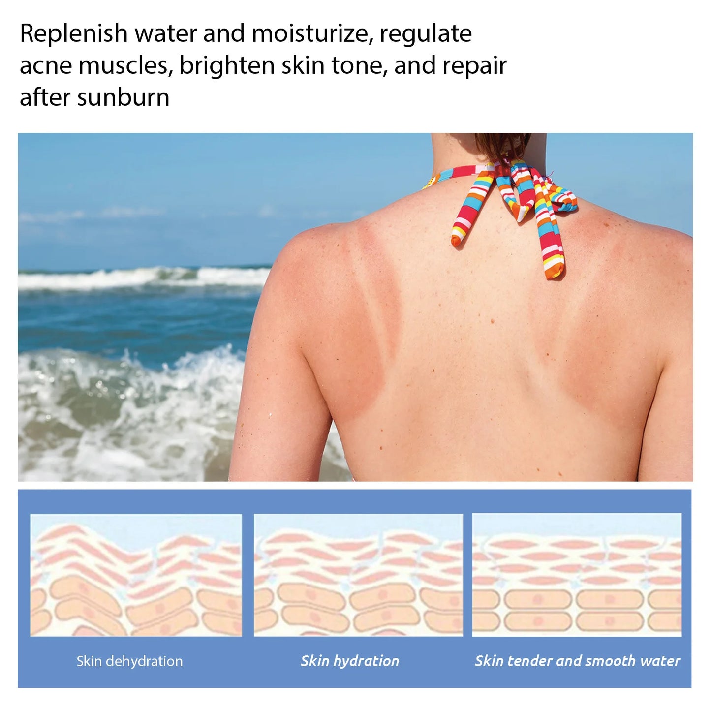 Crema Doposole all'Aloe Vera – Gel Fresco & Idratazione Post-Mare (Viso & Corpo) | Lido Nova