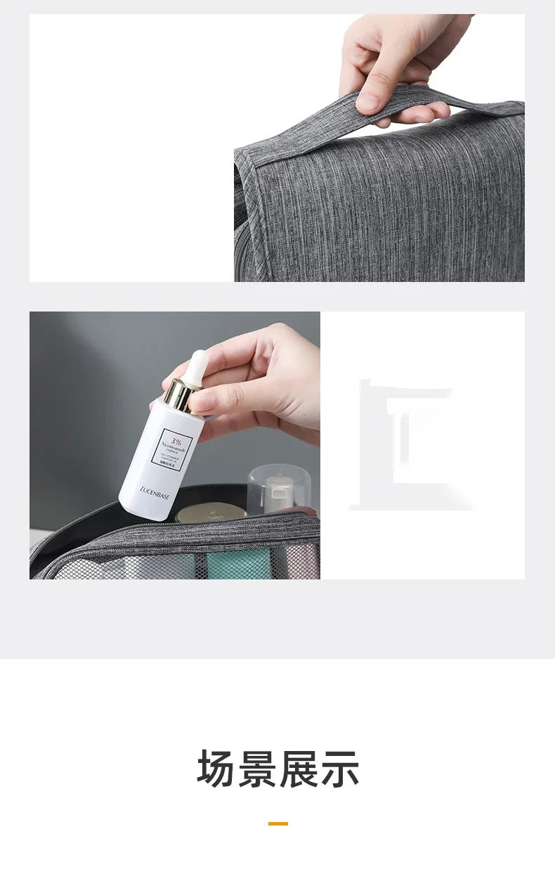 LidoNova Beauty Case Appendibile Impermeabile Salva-Spazio 1 pz