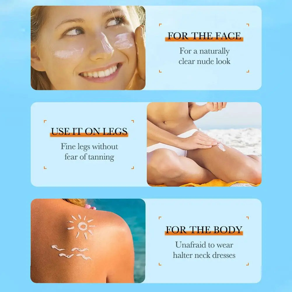 Crema Solare Sport SPF50+ / SPF90+ – Comfort Idratante & Protezione UV per Outdoor | Lido Nova