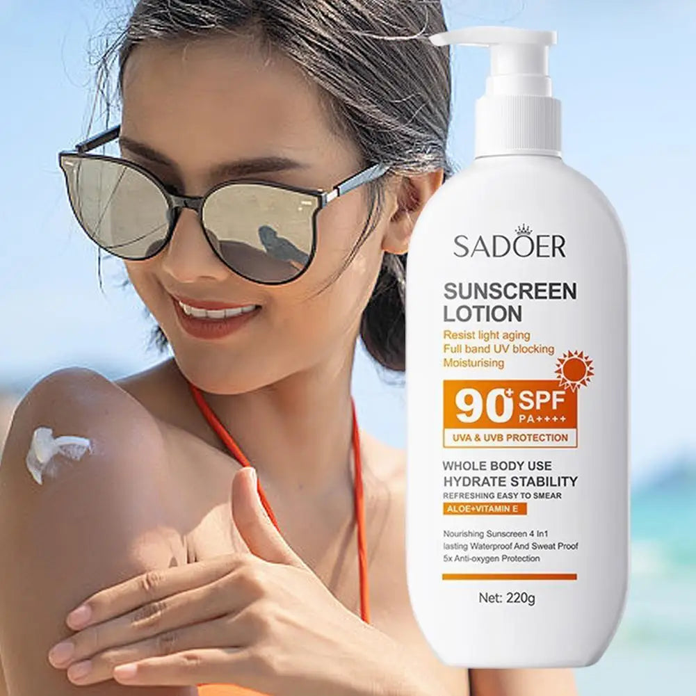 Crema Solare Sport SPF50+ / SPF90+ – Comfort Idratante & Protezione UV per Outdoor | Lido Nova