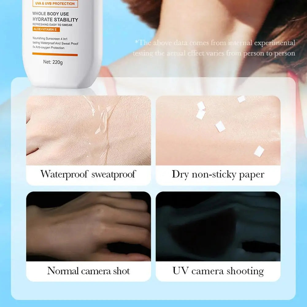 Crema Solare Sport SPF50+ / SPF90+ – Comfort Idratante & Protezione UV per Outdoor | Lido Nova