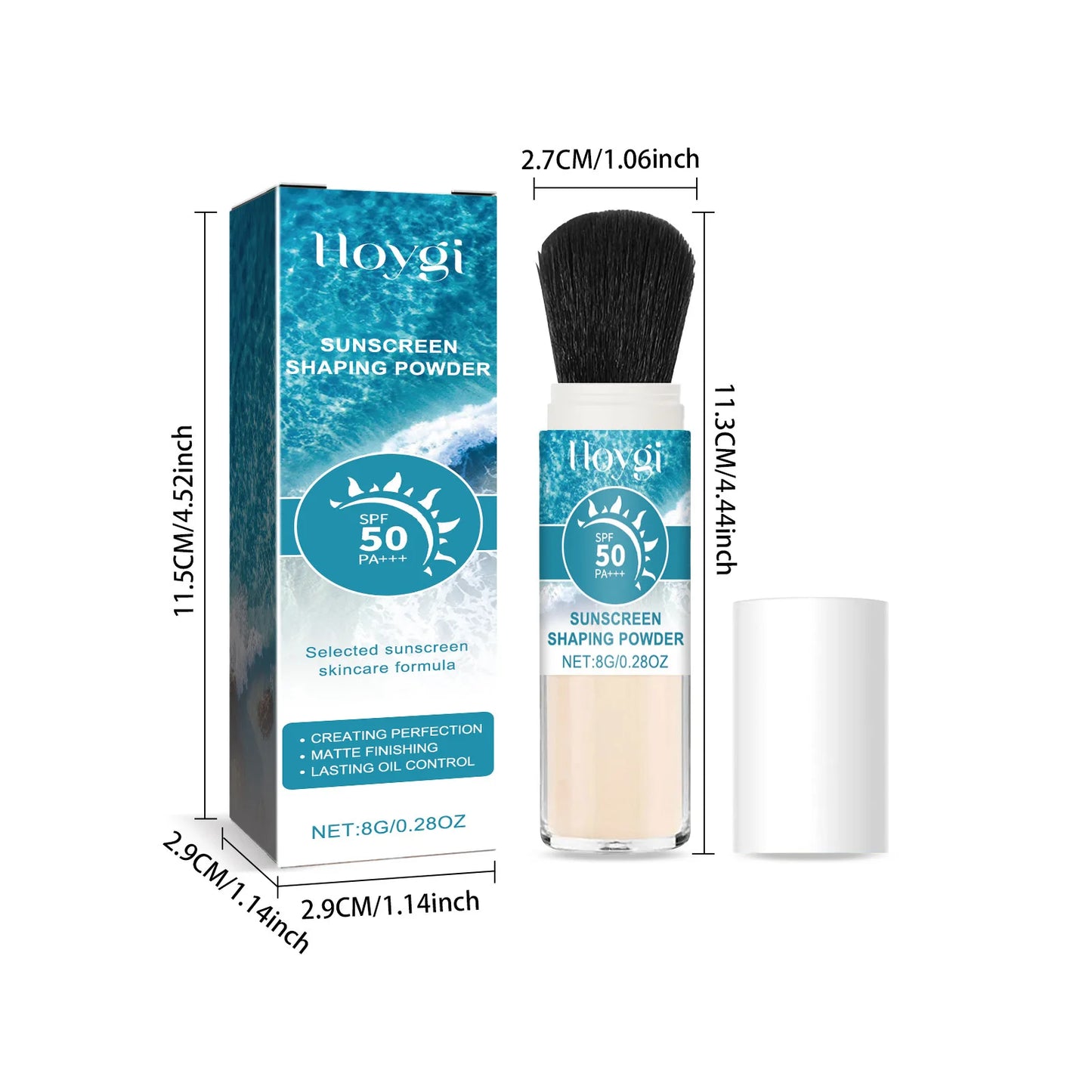 Polvere Solare SPF50 Traslucida – Effetto Matte & Setting Makeup | Lido Nova