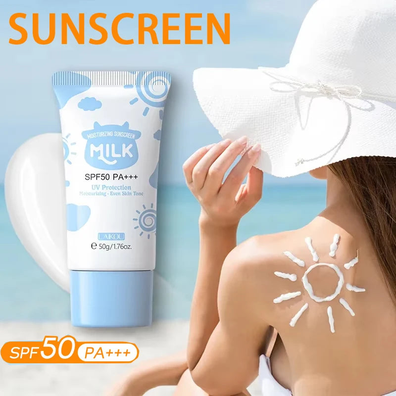 Crema Solare SPF50+ PA++++ Viso & Corpo – Resistente all'Acqua, Non Unge, Finish Invisibile | Lido Nova