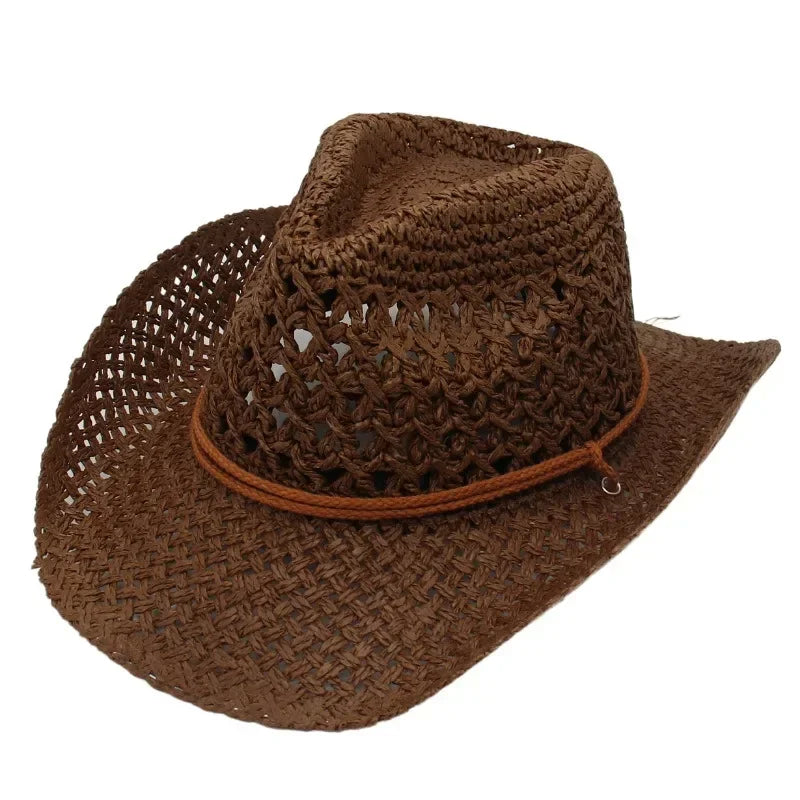 Cappello Cowboy Western Vintage – Paglia Unisex Protezione UV Estate 2026