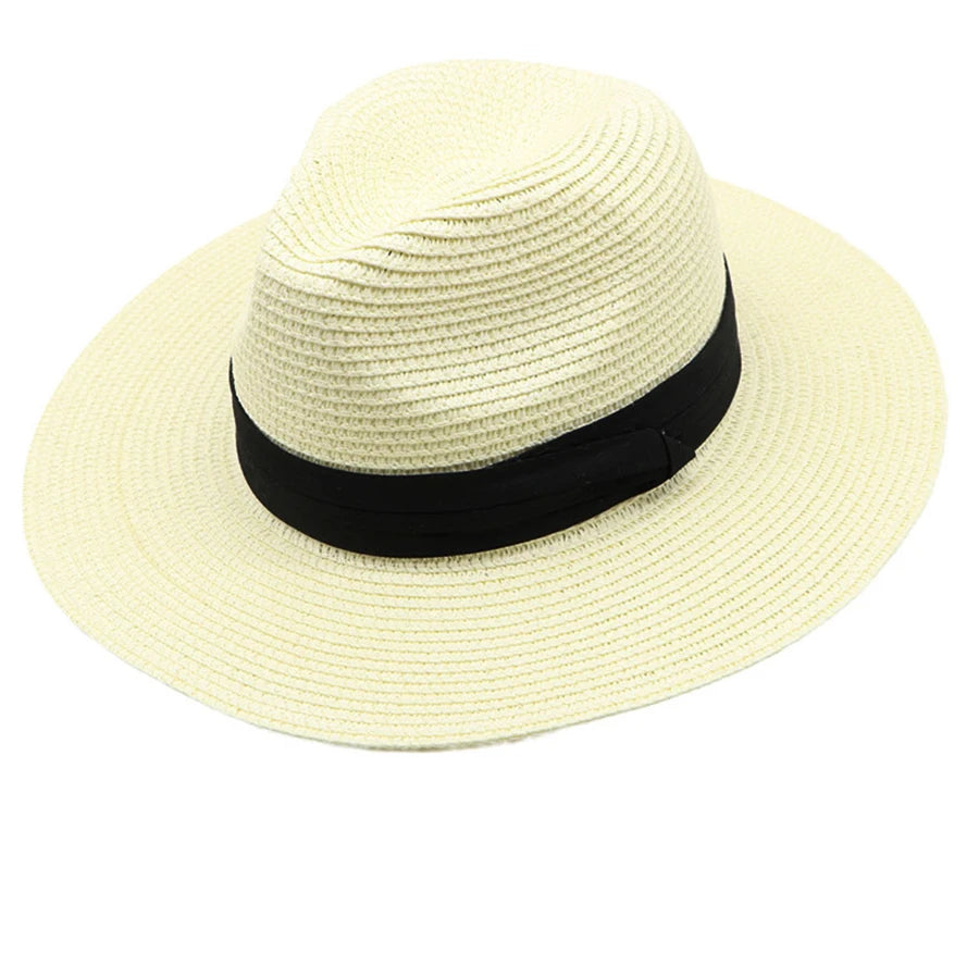 Panama Fedora Straw Hat – Wide Brim UPF Unisex Summer 2026