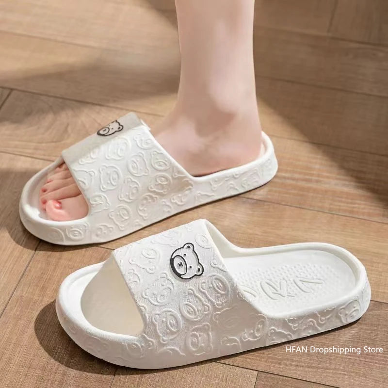 Slippers Flat Donna con Orsetto – Cute Comfort Estate 2026