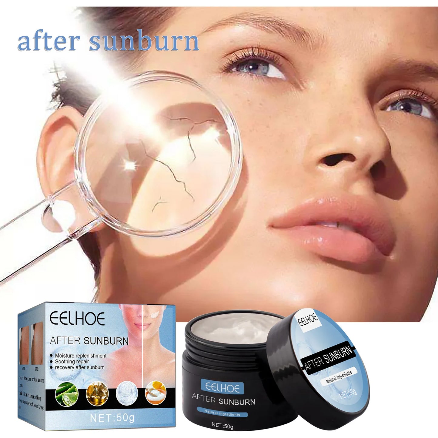 Crema Doposole all'Aloe Vera – Gel Fresco & Idratazione Post-Mare (Viso & Corpo) | Lido Nova