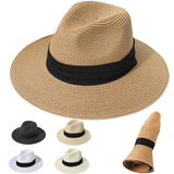 Panama Fedora Straw Hat – Wide Brim UPF Unisex Summer 2026