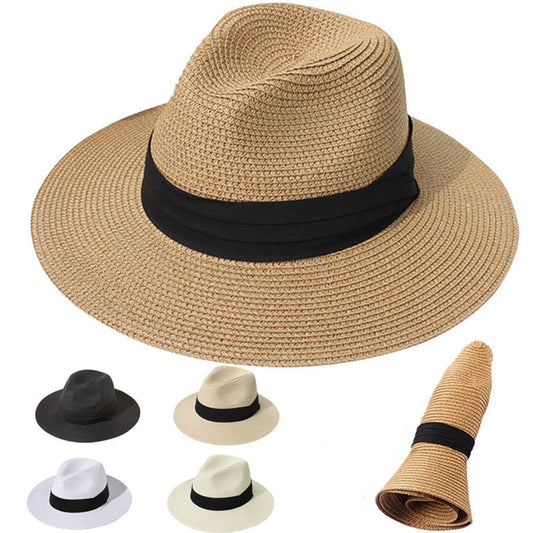 Cappello Panama Fedora in Paglia – Tesa Larga UPF Unisex Estate 2026