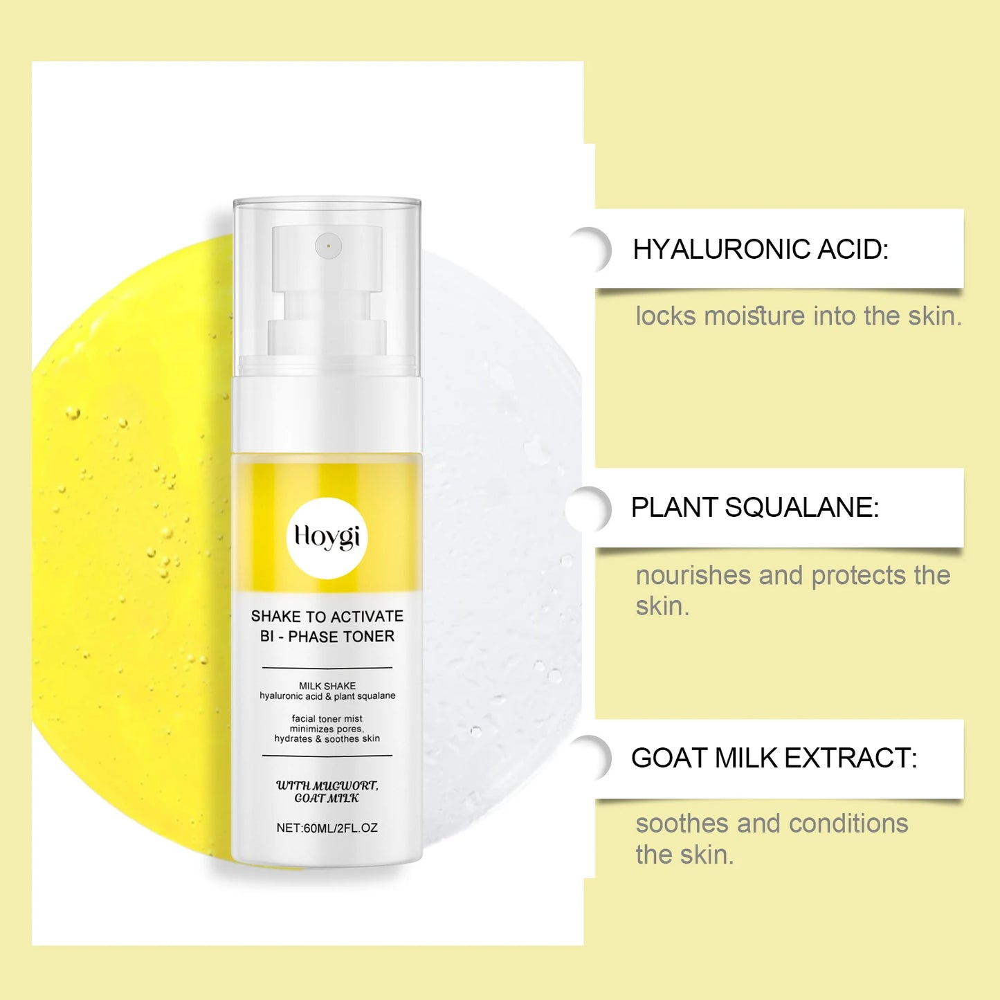 Spray Viso Acido Ialuronico 60ml – Idratazione Fresh & Comfort Barriera (Unisex) | Lido Nova