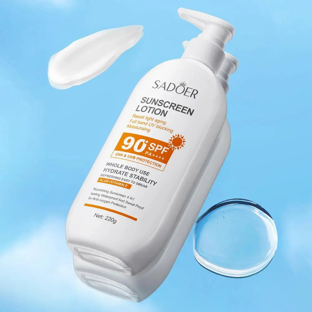 Crema Solare Sport SPF50+ / SPF90+ – Comfort Idratante & Protezione UV per Outdoor | Lido Nova