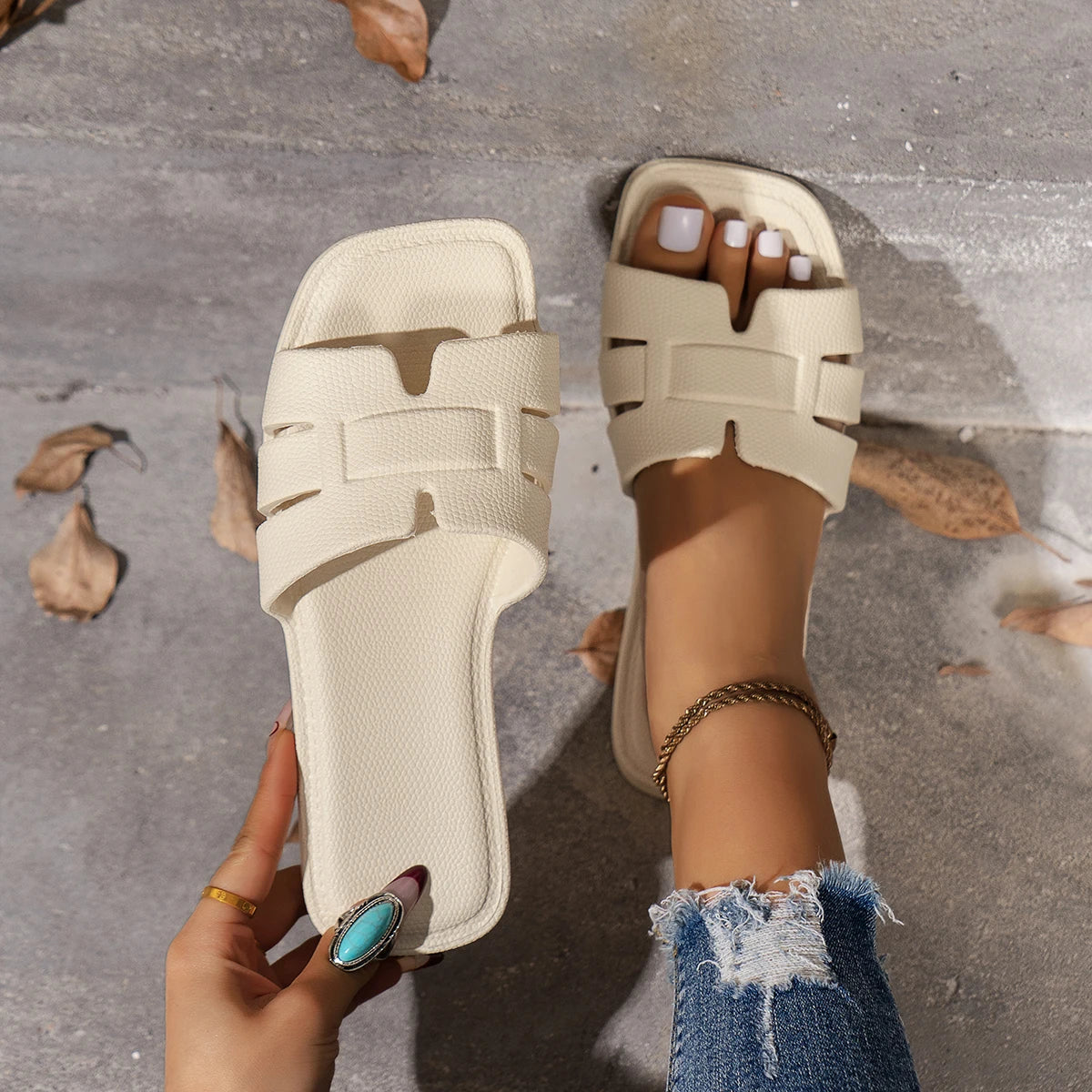 Sandali Flat Donna Ultra Leggeri & Traspiranti – Estate 2026