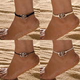 Cavigliera Minimal con Doppio Cuore – Catena Sottile Donna Estate 2026