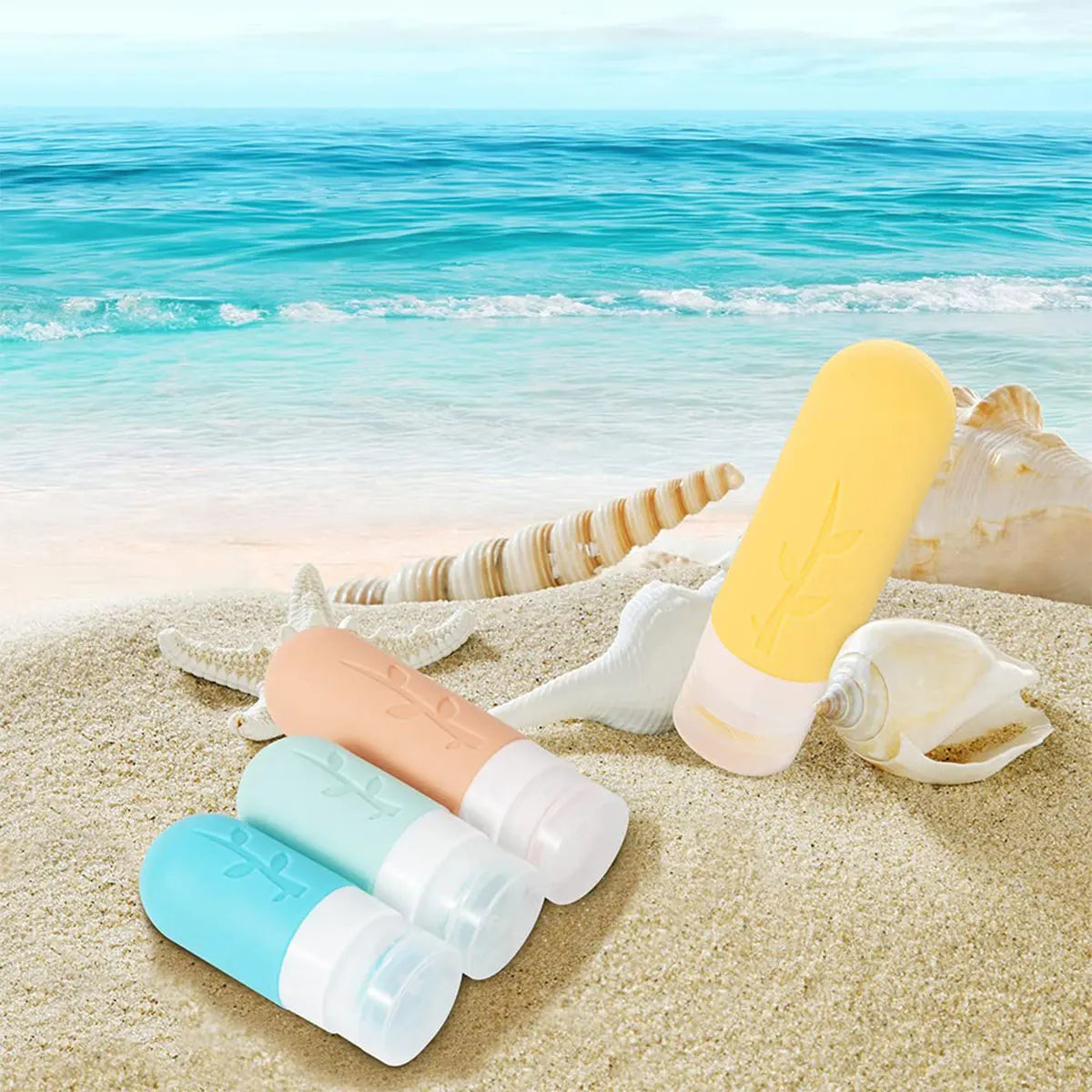 Kit Viaggio 17 Pezzi in Silicone TSA (1 set) – Anti-Perdita