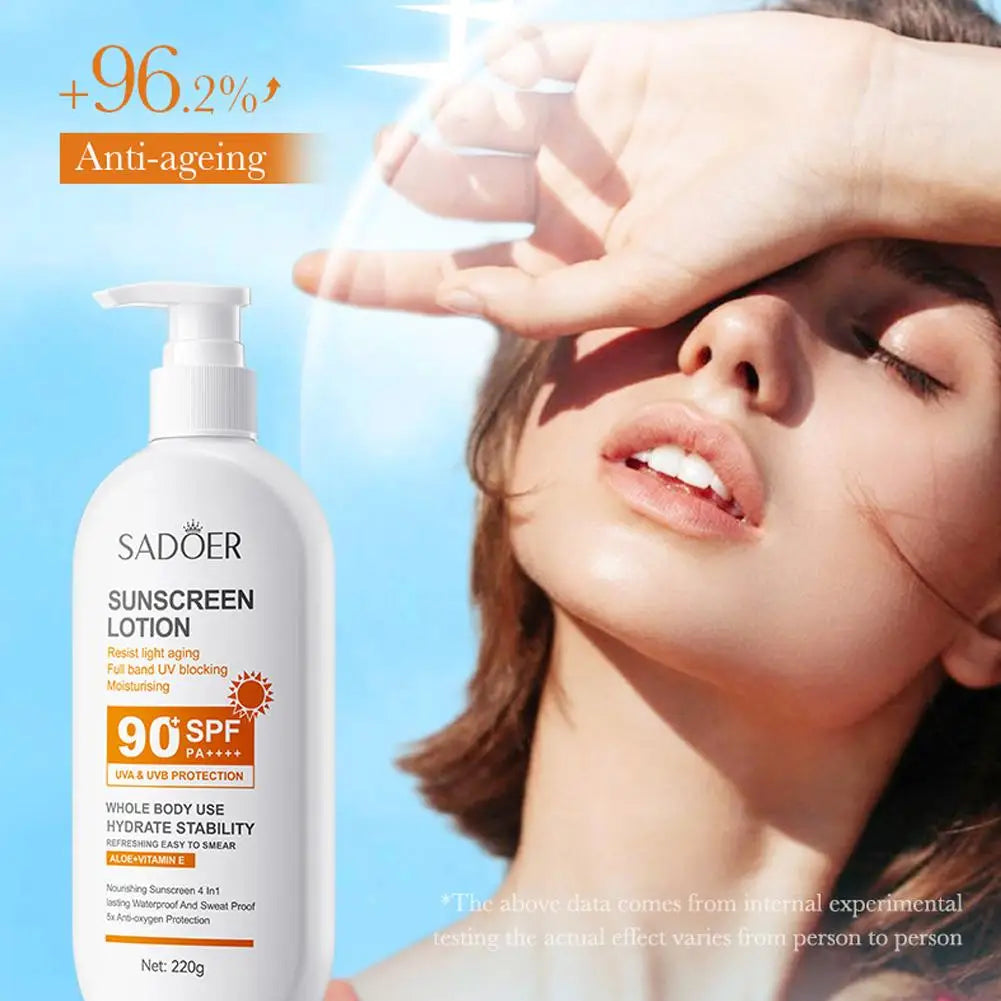 Crema Solare Sport SPF50+ / SPF90+ – Comfort Idratante & Protezione UV per Outdoor | Lido Nova