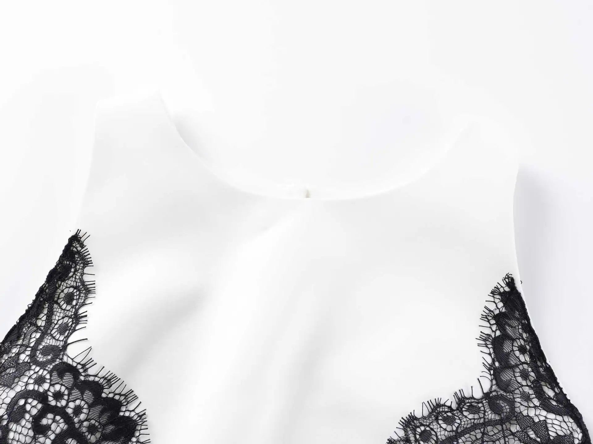 Abito Estivo Donna – Maxi Dress con Pizzo, Schiena Scoperta e Spacco Laterale - Lido nova 