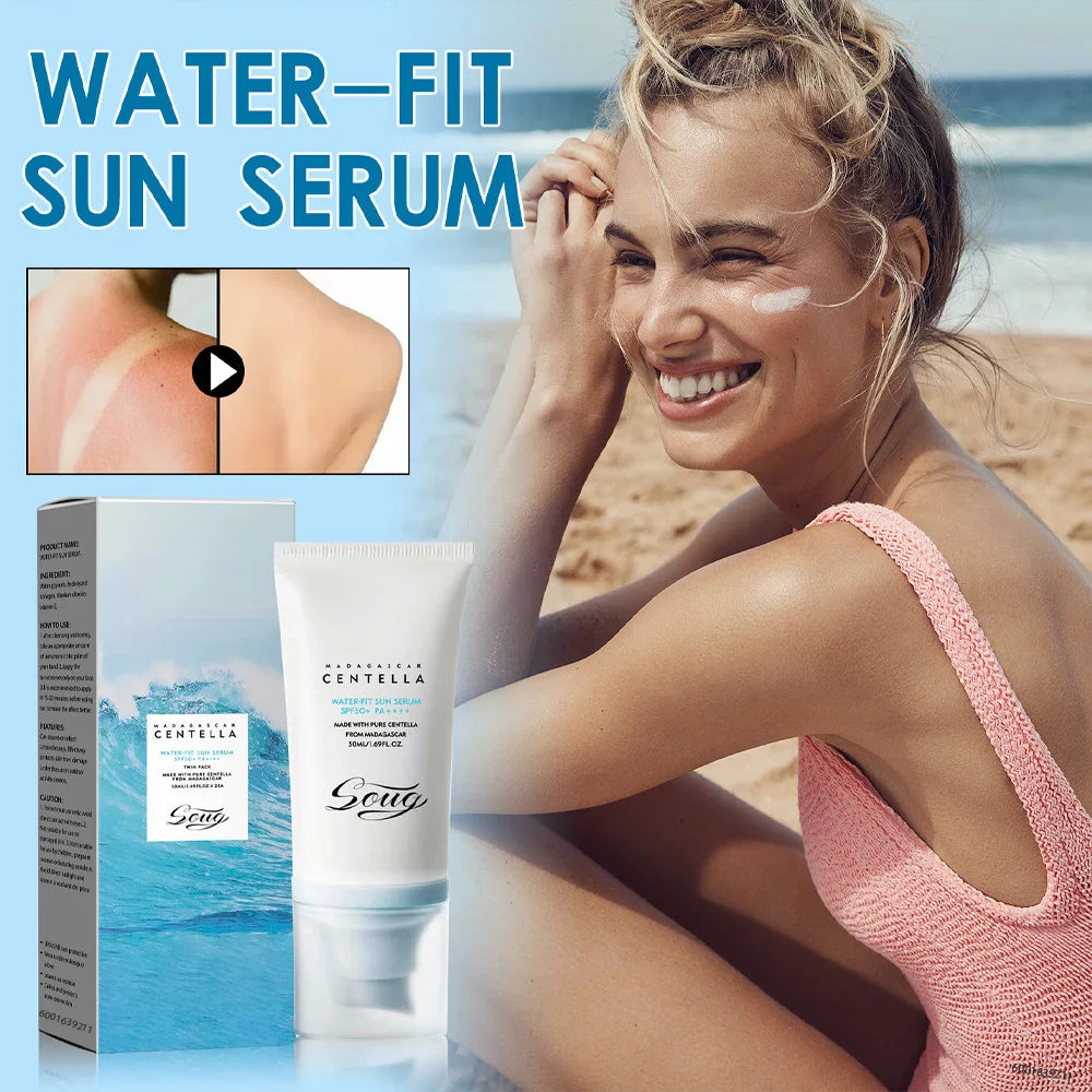 Crema Solare Viso SPF50+ con Centella – Idratante & Comfort Quotidiano (Viso & Corpo) | Lido Nova