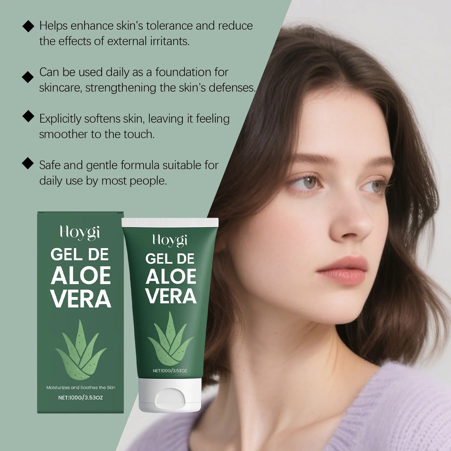 Gel Aloe Vera – Comfort Fresco, Idratazione & Barriera Cutanea (Viso) | Lido Nova