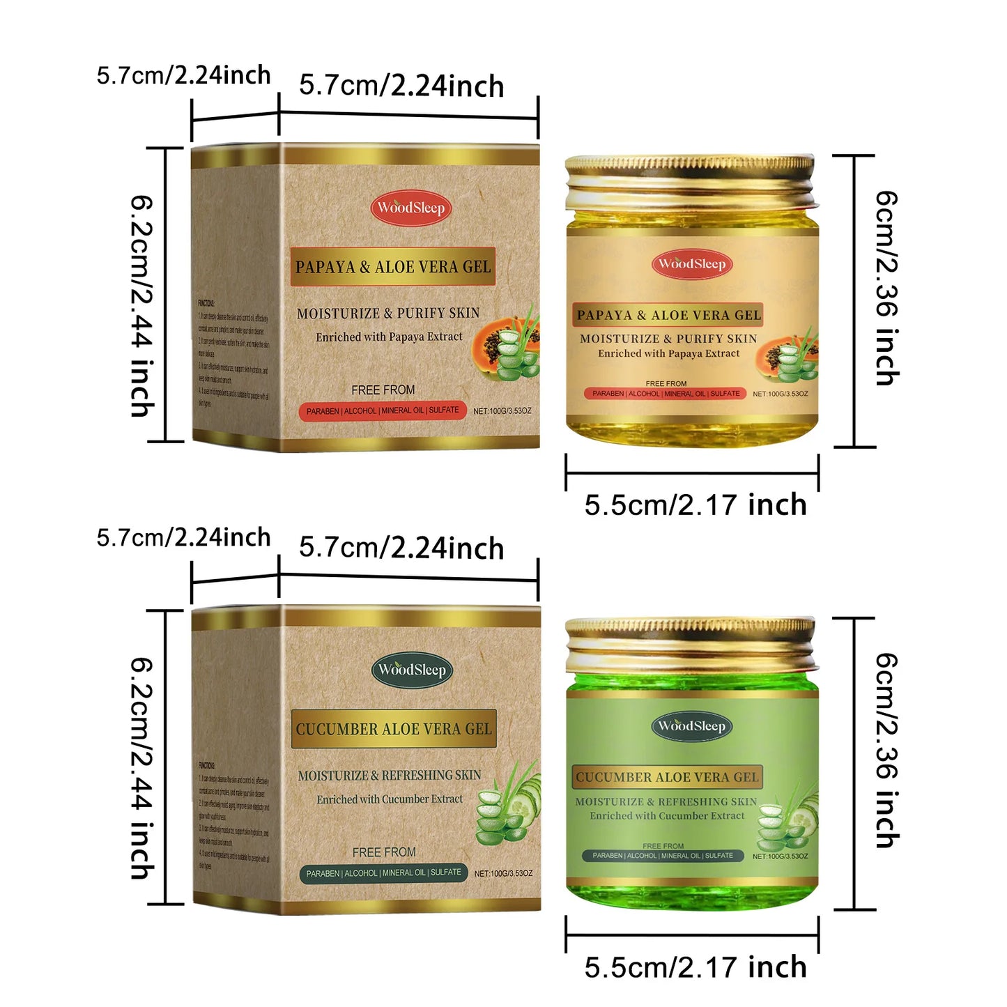 Gel Aloe Vera Lenitivo – Idratazione Profonda & Comfort per Pelle Sensibile (Viso) | Lido Nova