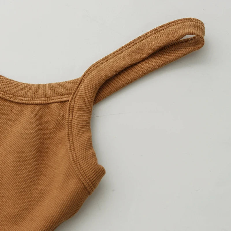 Crop Top Estivo Donna 2026 a Costine Strapless in Cotone Stretch - Lido nova 