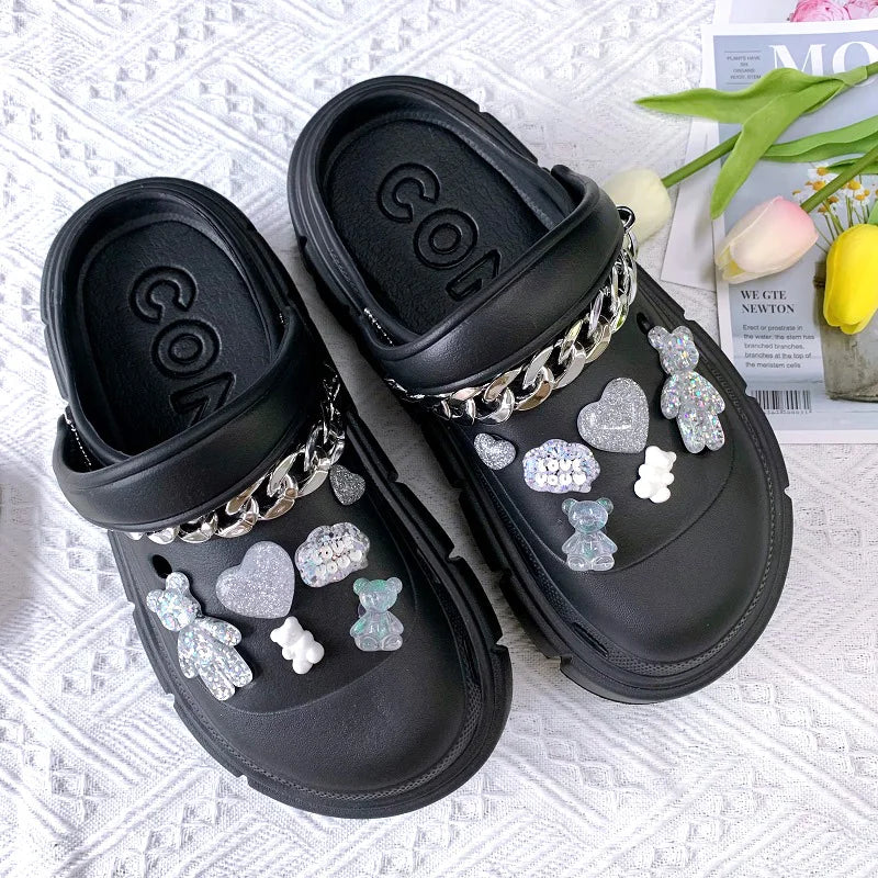 Clogs Fashion Premium con Charms Decorativi – Donna Estate 2026