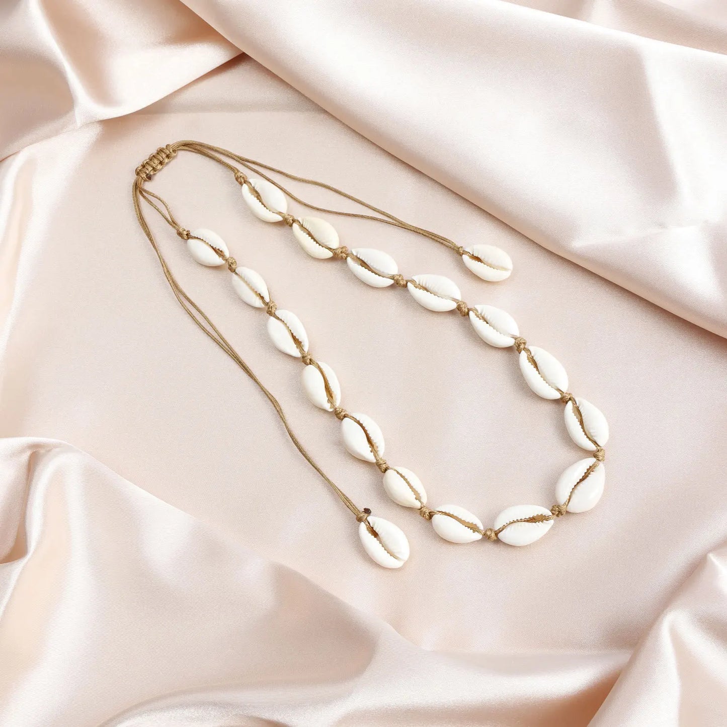 Collana Macramè Hawaiana con Conchiglie Naturali – Unisex Ocean Jewelry Estate 2026